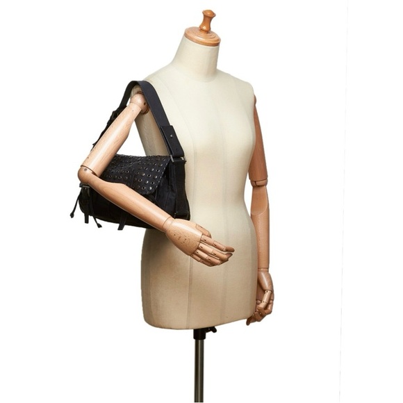 Prada Leather Flap and Nylon Bag - Picture 13 of 13